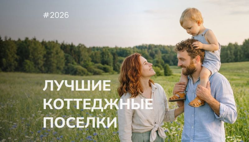Открыт приём заявок на премию «Лучшие коттеджные поселки» 2026 года