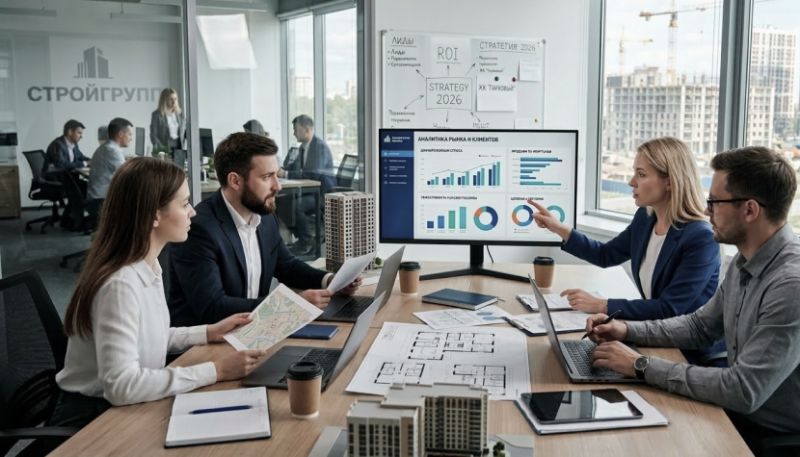 Реклама застройщика и строительной компании в 2026 году: эффективные каналы и поиск клиентов